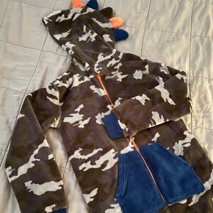 Boys dinosaur onesie